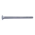Midwest Fastener 5/16"-18 x 5-1/2" Hot Dip Galvanized Grade 2 / A307 Steel Coarse Thread Carriage Bolts 50PK 05497